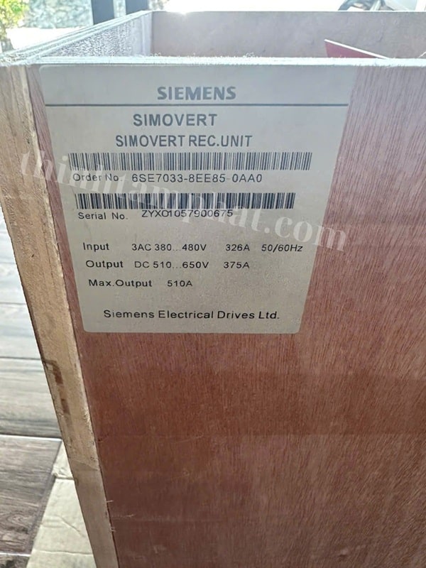 sửa biến tần siemens 6SE7033-8EE85-0AA0